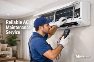 Indoor AC Unit Inspection